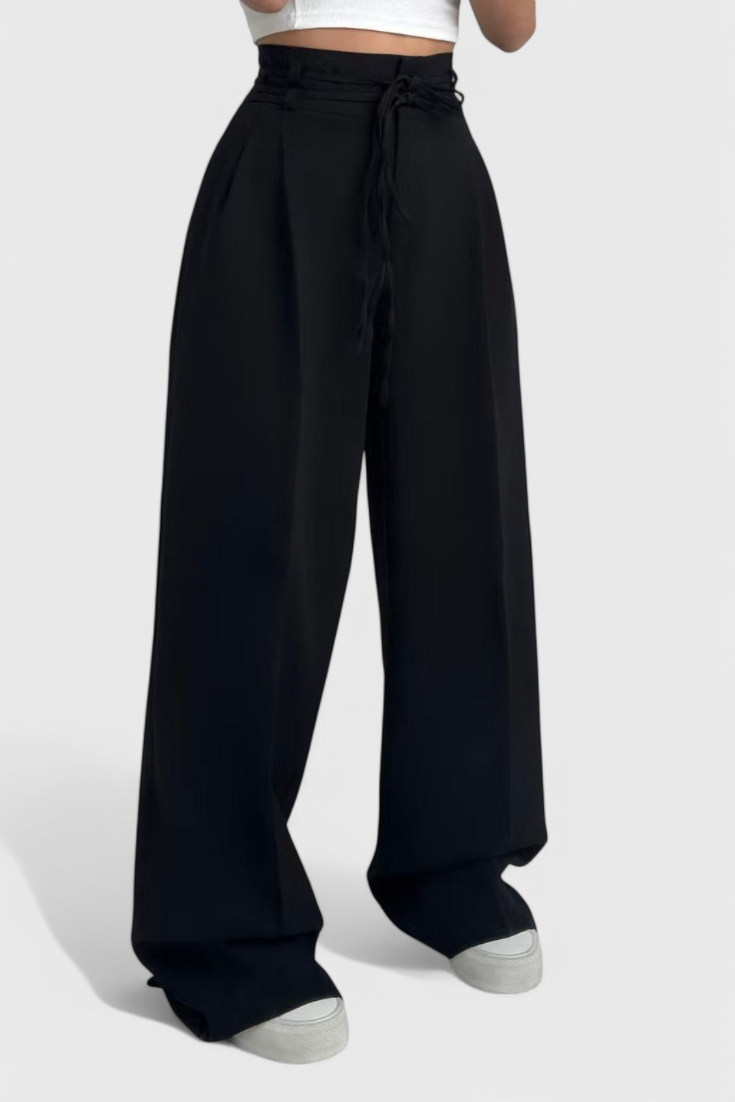 MAELA | Pantalón ancho con cordones
