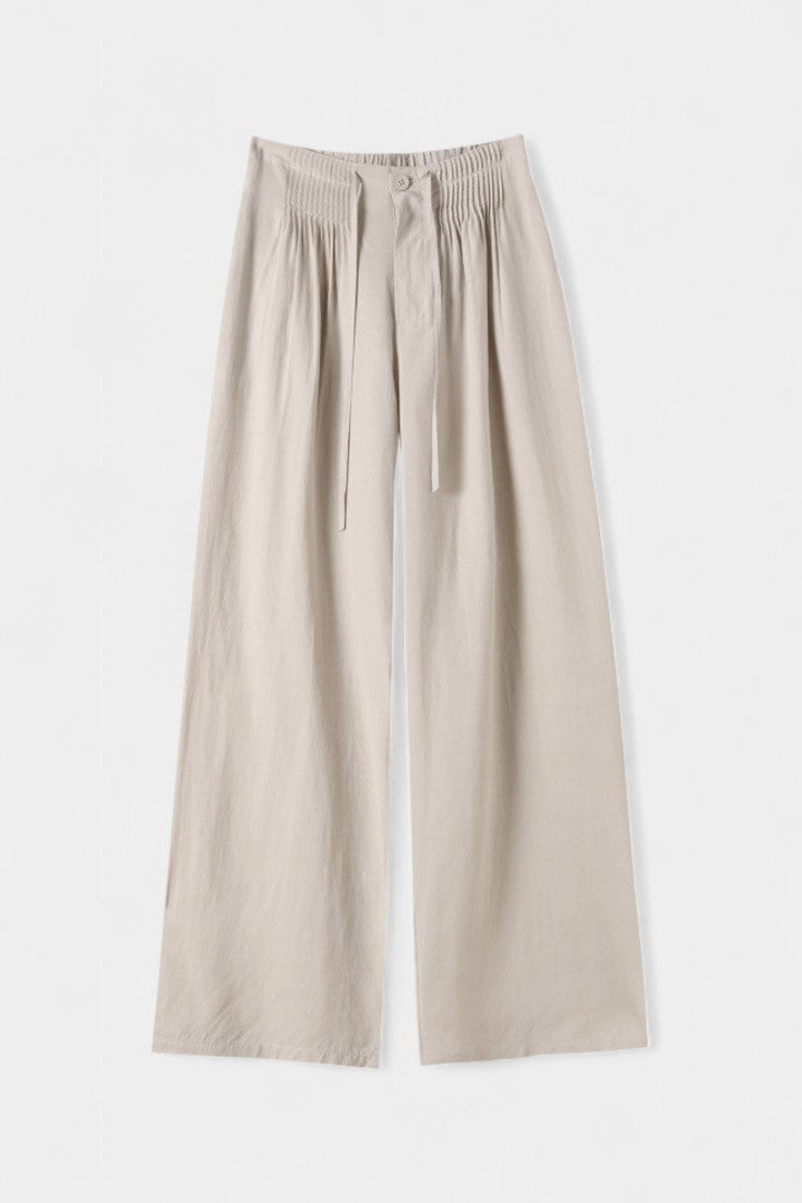 AMIRA | Pantalón de cintura alta y pierna ancha