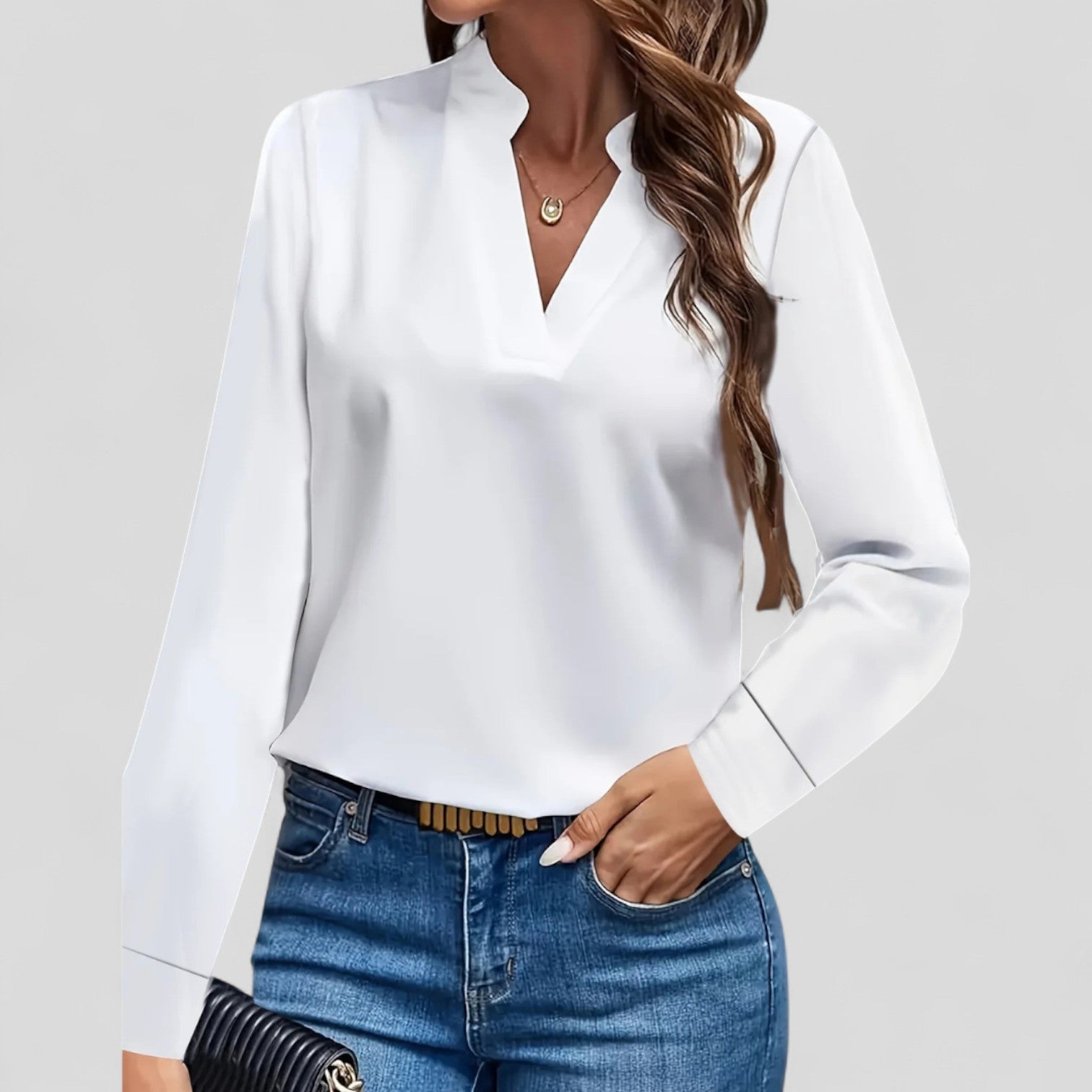 ROSA | Blusa de manga larga