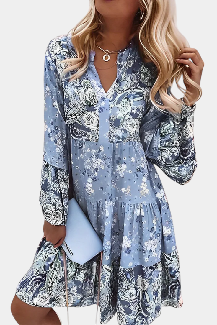ELARA | Vestido mini floral boho