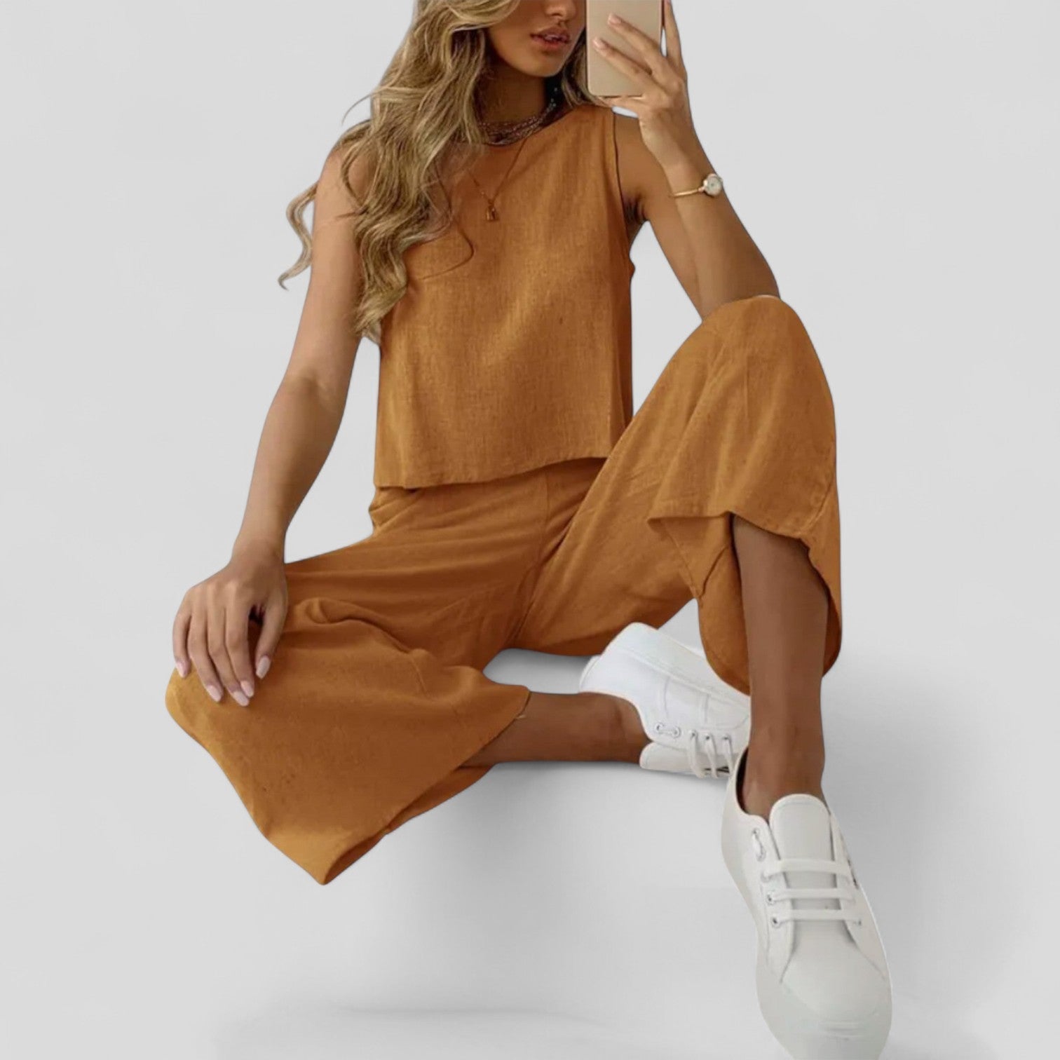 ISABELA | Conjunto sofisticado de dos piezas
