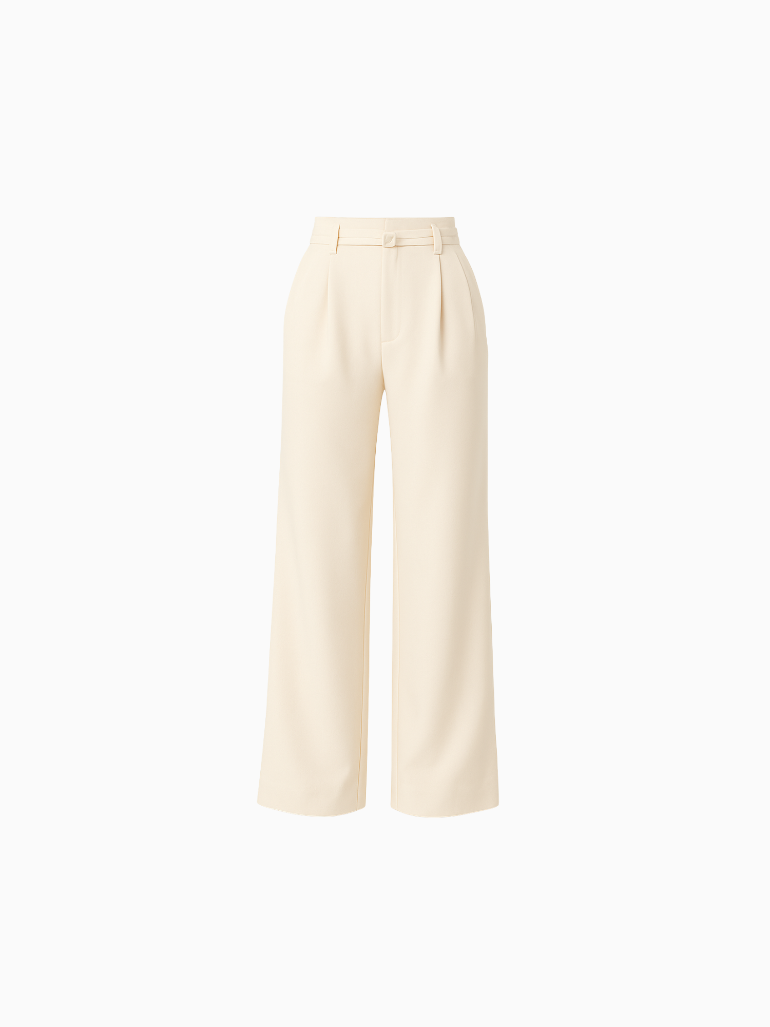 LEONOR | Pantalón recto de cintura alta y elástico