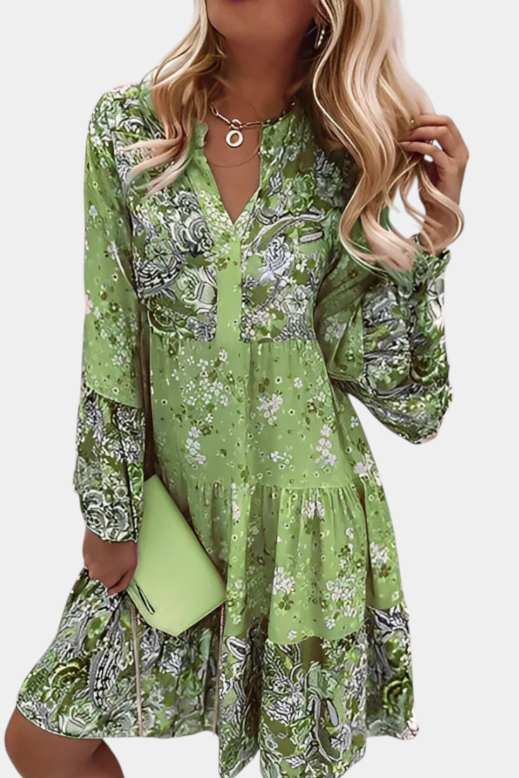 ELARA | Vestido mini floral boho