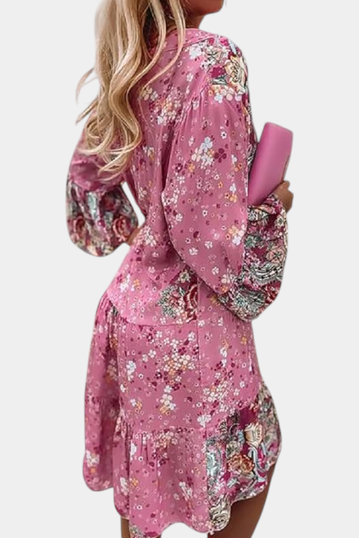 ELARA | Vestido mini floral boho